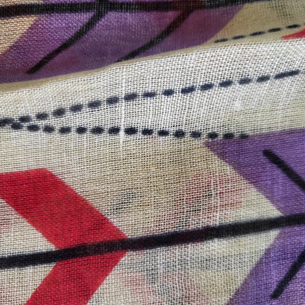 Pistil Celeste Poppy Rectangular Scarf/ Wrap / Shawl - Picture 15 of 15